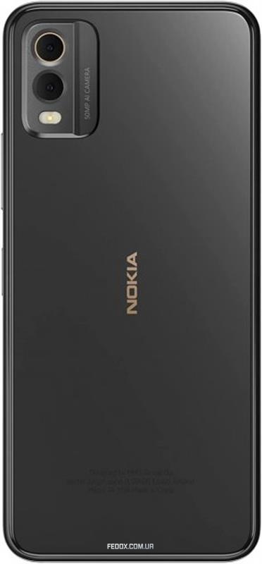 Смартфон Nokia C32 4/64GB Dual Sim Charcoal