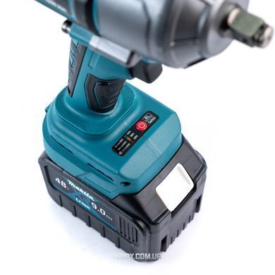 Гайковерт ударний Makita (TW1001GZ) Акумуляторний безщітковий 1000Hm (48V / 9Ah) імпакт-ключ Макіта (+Набір інструментів / +2 АКБ)