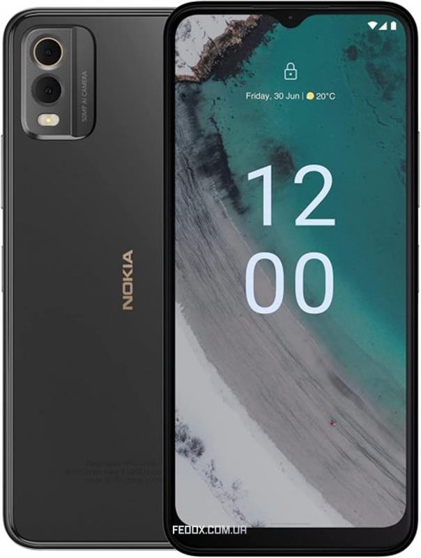 Смартфон Nokia C32 4/64GB Dual Sim Charcoal