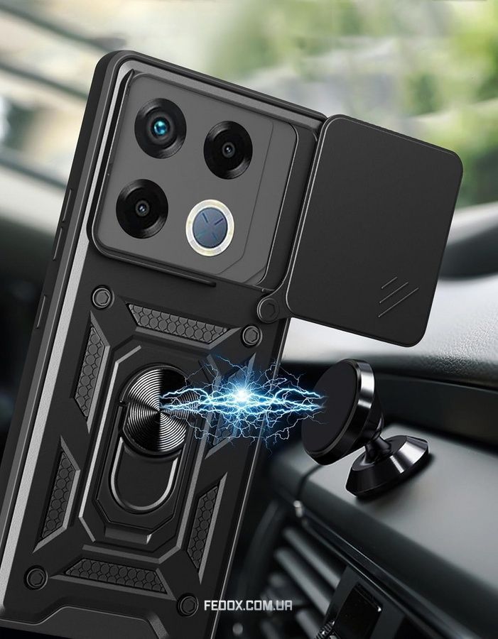Чохол-накладка BeCover Military для Infinix GT 20 Pro (X6871) Black (713045), чорний