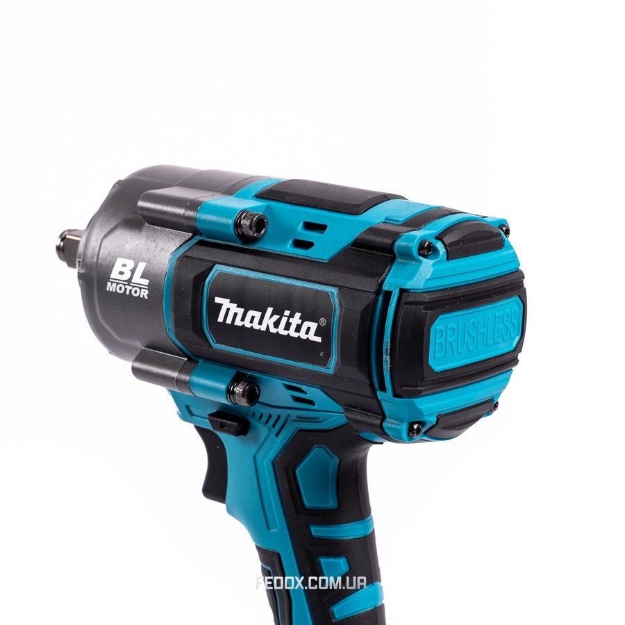 Гайковерт ударний Makita (TW1001GZ) Акумуляторний безщітковий 1000Hm (48V / 9Ah) імпакт-ключ Макіта (+Набір інструментів / +2 АКБ)
