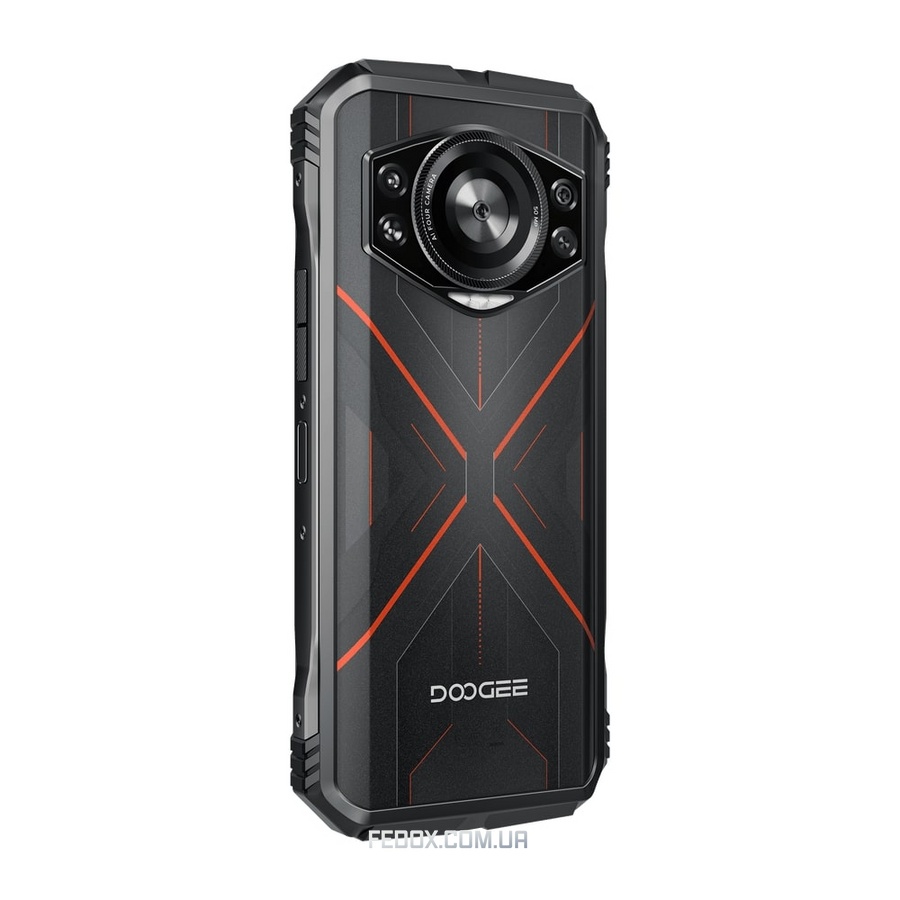 Смартфон Doogee S Cyber 8/256GB Black/Red