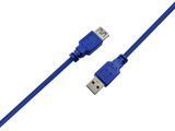 Кабель Prologix удлинитель USB (AM/AF), USB 3.0, 3 м, синий (PR-USB-P-11-30-3m)