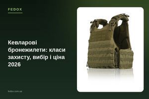 Кевларові бронежилети: класи захисту, вибір і ціна 2026