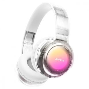 Беспроводные наушники Proove Crystal Galaxy прозрачный белый