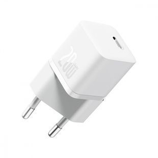 MZP Baseus GaN5S Fast Charger 20W (1 Type-C) white