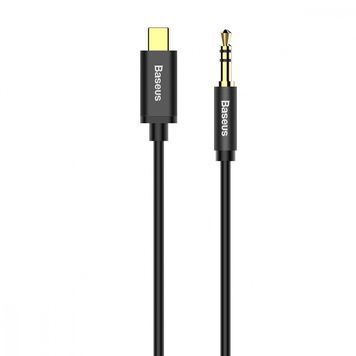 Baseus Yiven Type-C to 3.5 mini jack AUX Cable (1.2m) black