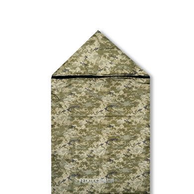 Спальный мешок с капюшоном Tactical Summer FS(220 90 см) хаки
