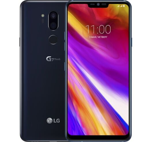 Мобільний телефон LG G7 ThinQ 4/64GB Aurora Black (Original)