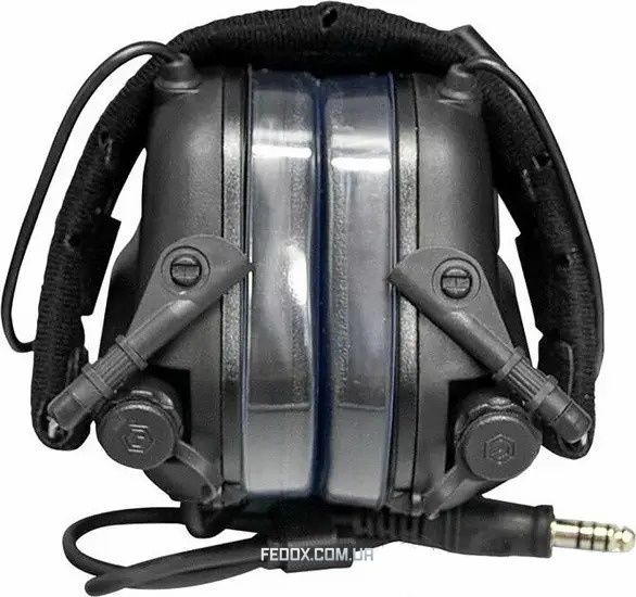 Тактические наушники EARMOR M32 с универсальным креплением Черный