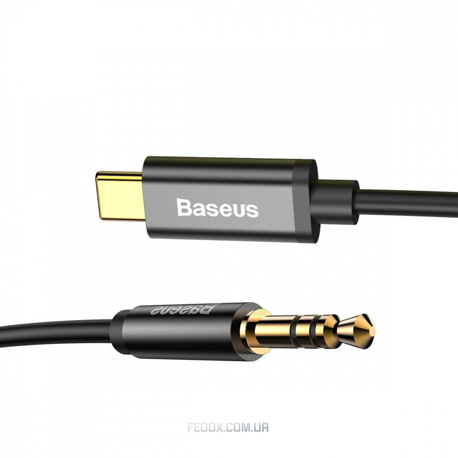 Кабель AUX Baseus Yiven Type-C to 3.5 mini jack (1.2m)