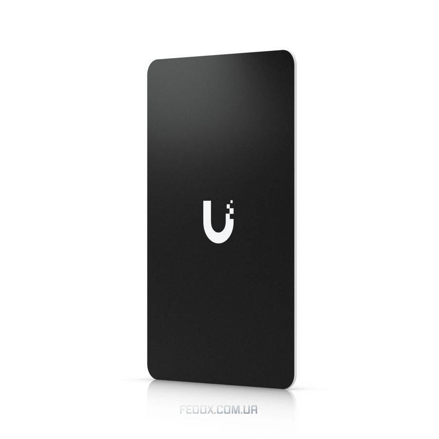 Карта доступа NFC Ubiquiti Access Card black 10шт (UA-Card-B-10)