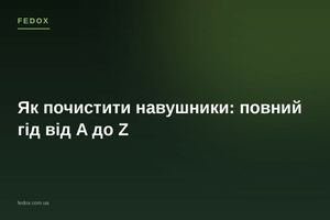Як почистити навушники: повний гід від A до Z