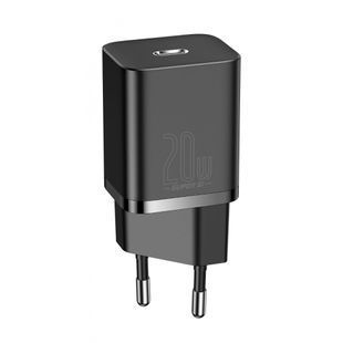 МЗП Baseus Super Silicone Quick Charger Charger 20W (Type-C) черный