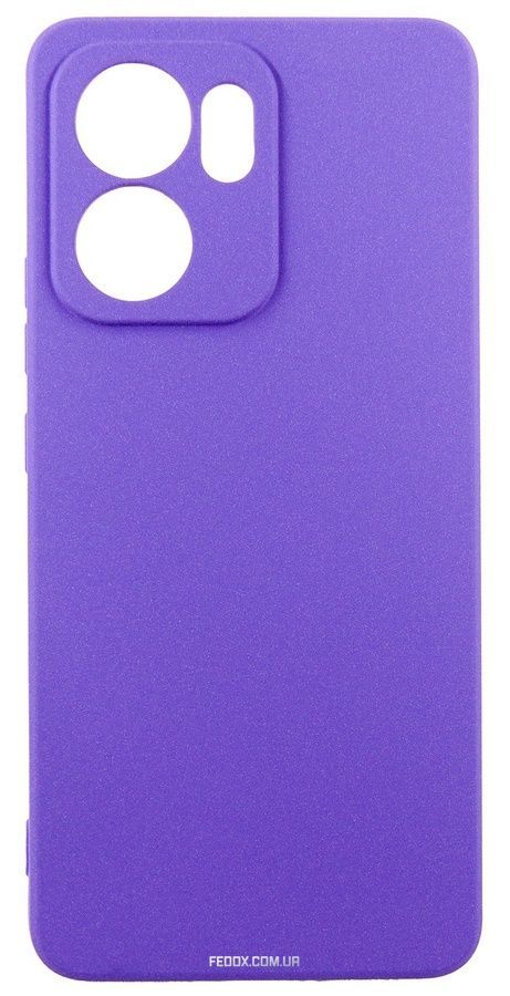 Чохол-накладка Dengos для Oppo Reno 13F Violet Full Glue (DG-KM-151) + захисне скло