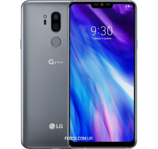 Мобільний телефон LG G7 ThinQ 4/64GB Platinum Gray