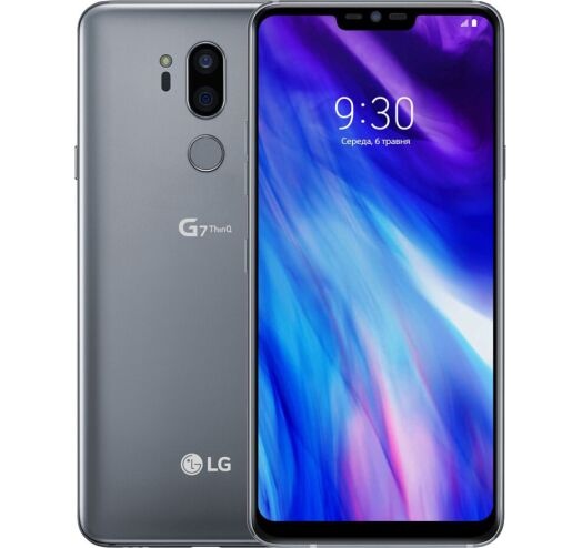Мобільний телефон LG G7 ThinQ 4/64GB Platinum Gray (Original)