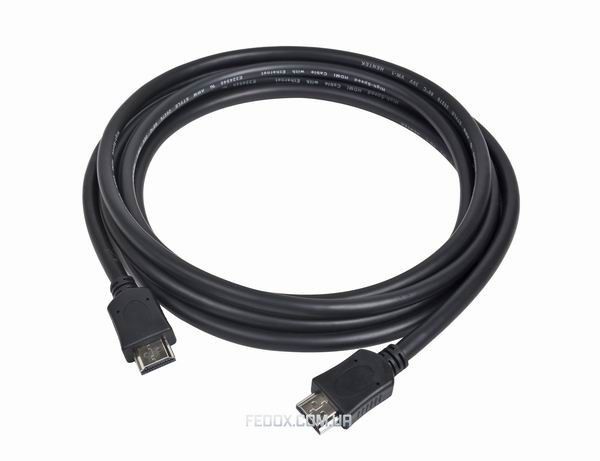 Кабель Cablexpert HDMI - HDMI V 2.0 (M/M), 10 м, черный (CC-HDMI4-10M) пакет