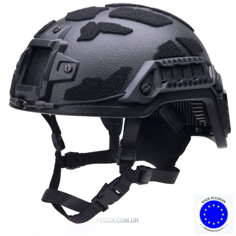 Тактичний бронешолом PGD-ARCH NIJ IIIA Black. Балістичний шолом. Бойовий шолом. Військовий шолом. Виробник Данія. (ARCH-M-Black)