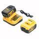 Безщітковий акумуляторний перфоратор DeWalt DCH274P2T (48V, 6 AH) Потужний перфоратор Деволт з 2 АКБ
