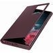 Чохол-книжка Samsung Smart Clear View Cover для Samsung Galaxy S22 Ultra SM-S908 Burgundy (EF-ZS908CEEGRU), Червоний
