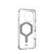 Чохол-накладка Urban Armor Gear Magsafe для Apple iPhone 16 Pro Plyo Ice/Silver (114480114333)