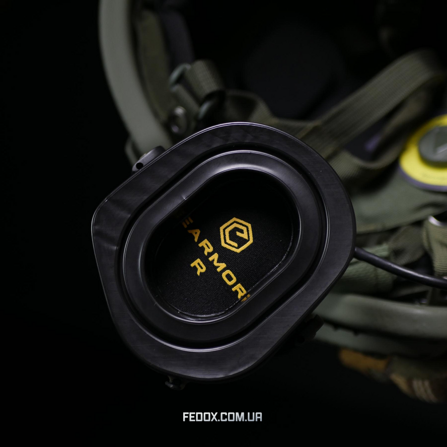 Тактические наушники EARMOR M32Н PLUS Олива