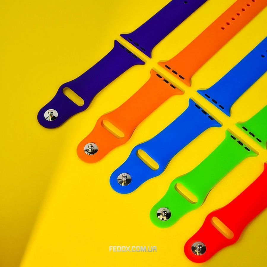 Ремешок Apple Watch Sport Band 42/44/45/49 мм (S/M & M/L) 3 шт.