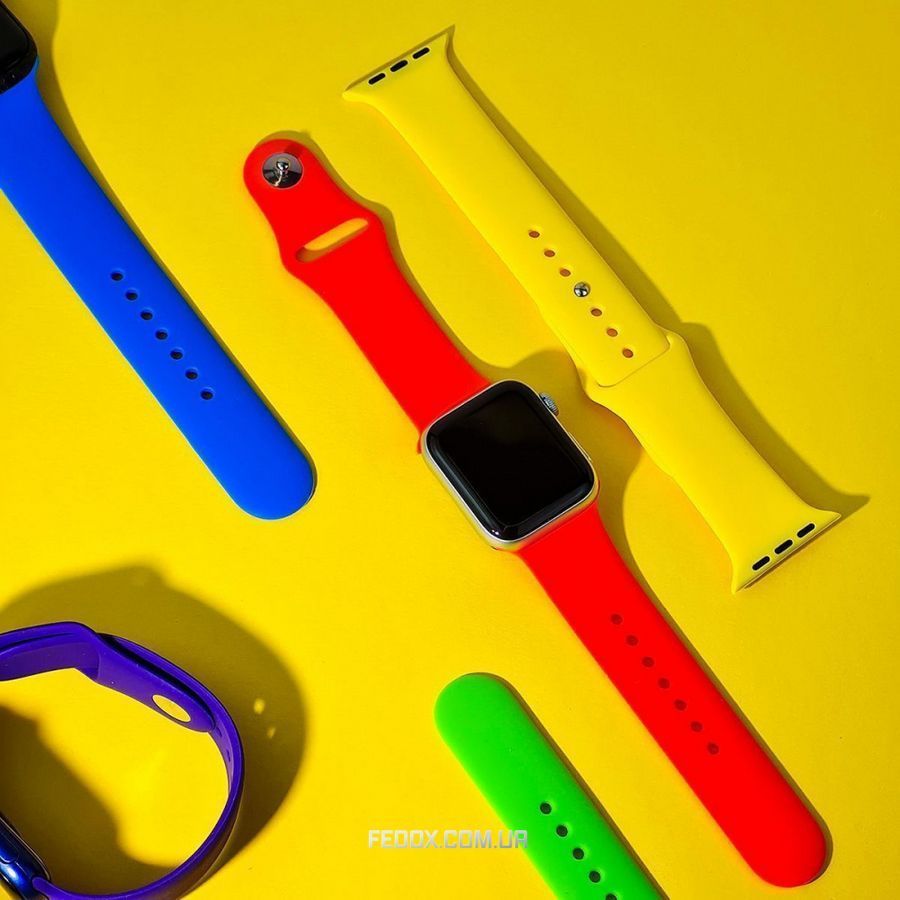 Ремешок Apple Watch Sport Band 42/44/45/49 мм (S/M & M/L) 3 шт.