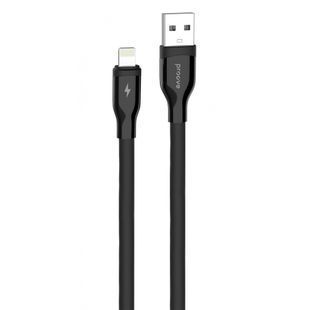 Кабель Proove Flat Out Lightning 2.4A (1м) черный