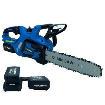 Аккумуляторная цепная пила Makita DUC CS 4008 (36V 6Ah) Мощная пила с шиной 30 см для обрезки и дров