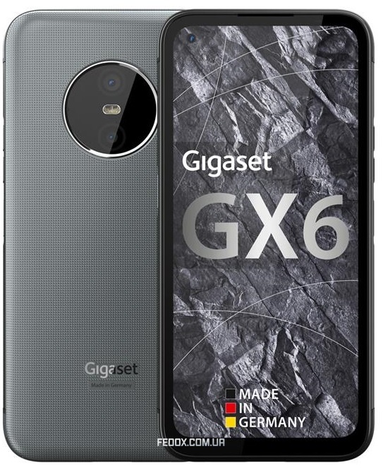 Смартфон Gigaset GX6 IM 6/128 GB Dual Sim Titanium Grey (S30853H1528R111)