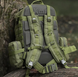 Тактический рюкзак Molle Assault 55л + (3 органайзера) Олива