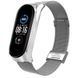 Ремешок BeCover Metal для Xiaomi Mi Smart Band 8 Silver (709358)