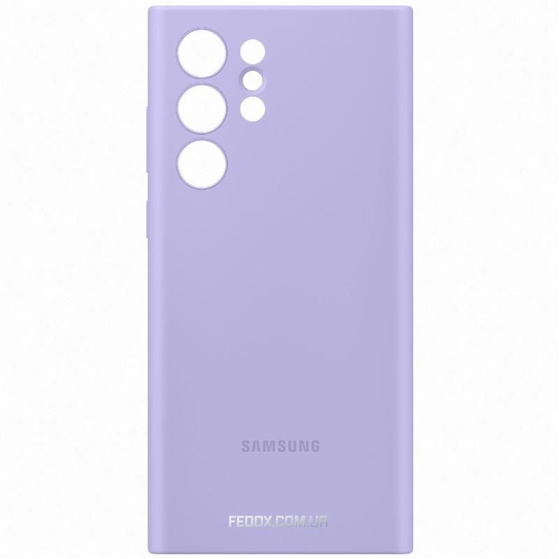 Чохол-накладка Samsung Silicone Cover для Samsung Galaxy S22 Ultra SM-S908 Fresh Lavender (EF-PS908TVEGRU)
