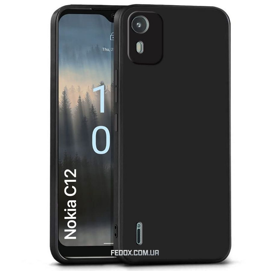 Чохол-накладка BeCover для Nokia C12 Black (711777), чорний