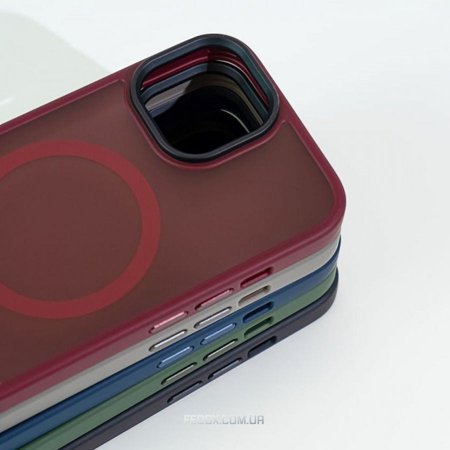 Чохол WAVE Matte Insane Case with Magnetic Ring iPhone 15 Plus