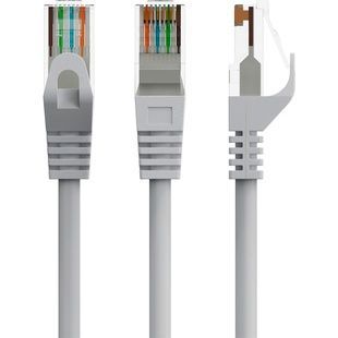Патч-корд UTP Cablexpert (PP6U-CU-10M) Cat.6, литий, 50u" штекер із засувкою, 10 м, сірий