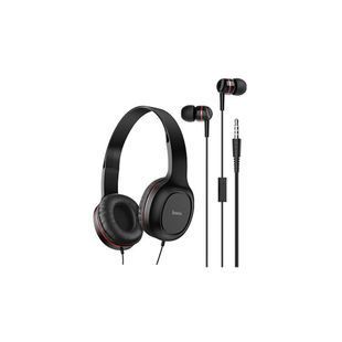 Hoco W24 Englishten red headphones