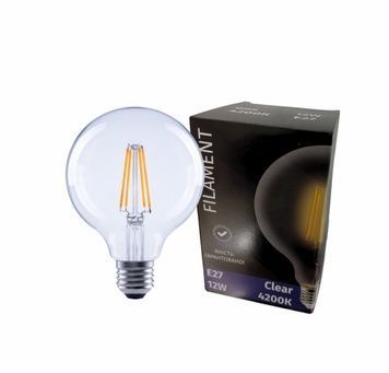 Лампа VALESO Siriusstar Filament 12W G95-4200K-E27
