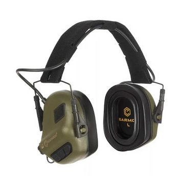 Тактичні навушники EARMOR M31 PLUS Олива