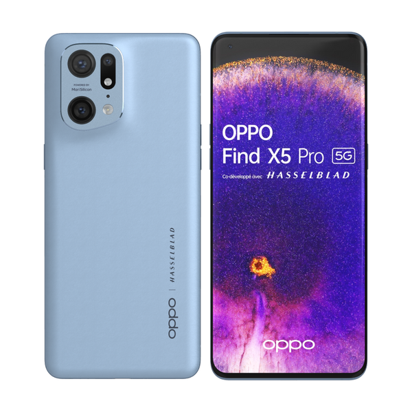 Смартфон Oppo Find X5 Pro 5G 12/256GB Blue (eco leather) (Original)