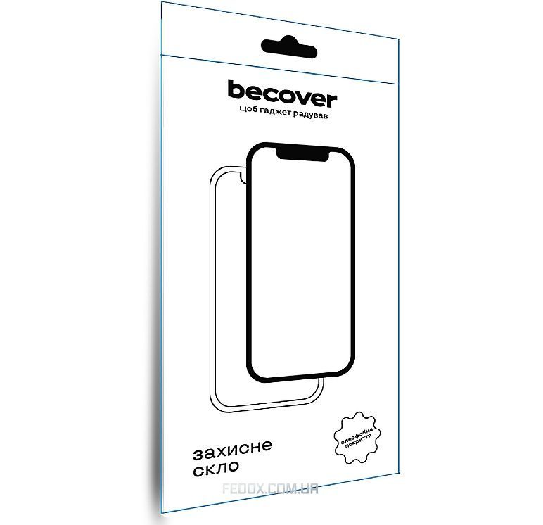 Защитное стекло BeCover для Ulefone Armor 12s Black (712129)