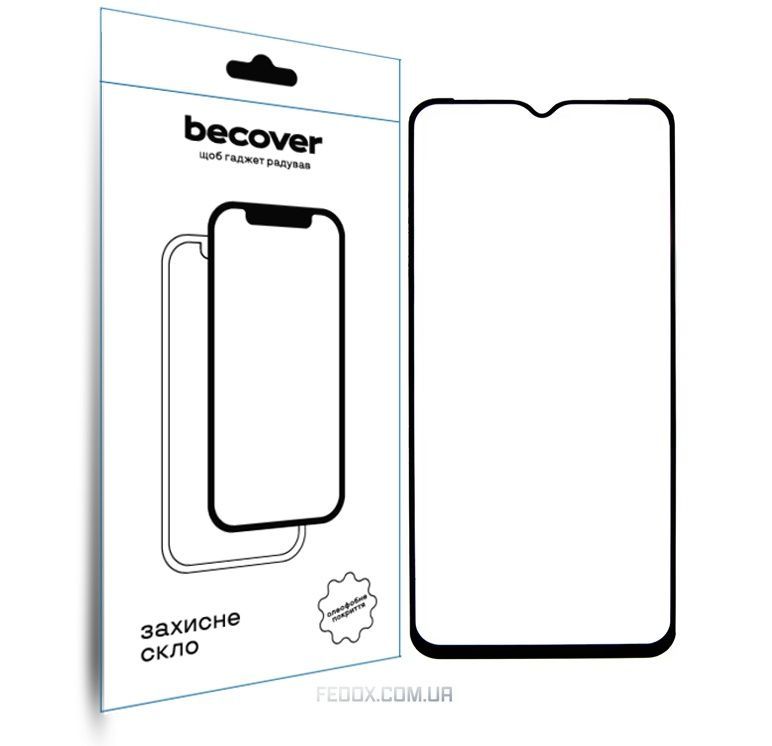 Защитное стекло BeCover для Ulefone Armor 12s Black (712129)