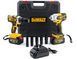 Набор аккумуляторный DeWalt 2в1 48V (Шуруповерт DCD707N+Гайковерт бесщеточный DCF893F) АКБ набор Деволт 2в1