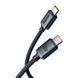 Кабель Baseus Crystal Shine Series Fast Charging Type-C to Type-C 100W (1.2m) black