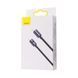 Кабель Baseus Crystal Shine Series Fast Charging Type-C to Type-C 100W (1.2m) black