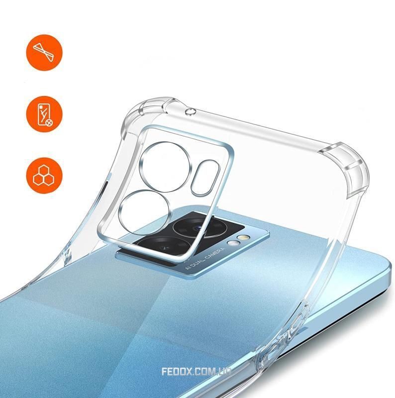 Чохол-накладка BeCover Anti-Shock для Oppo A57s Clear (708893), Прозорий