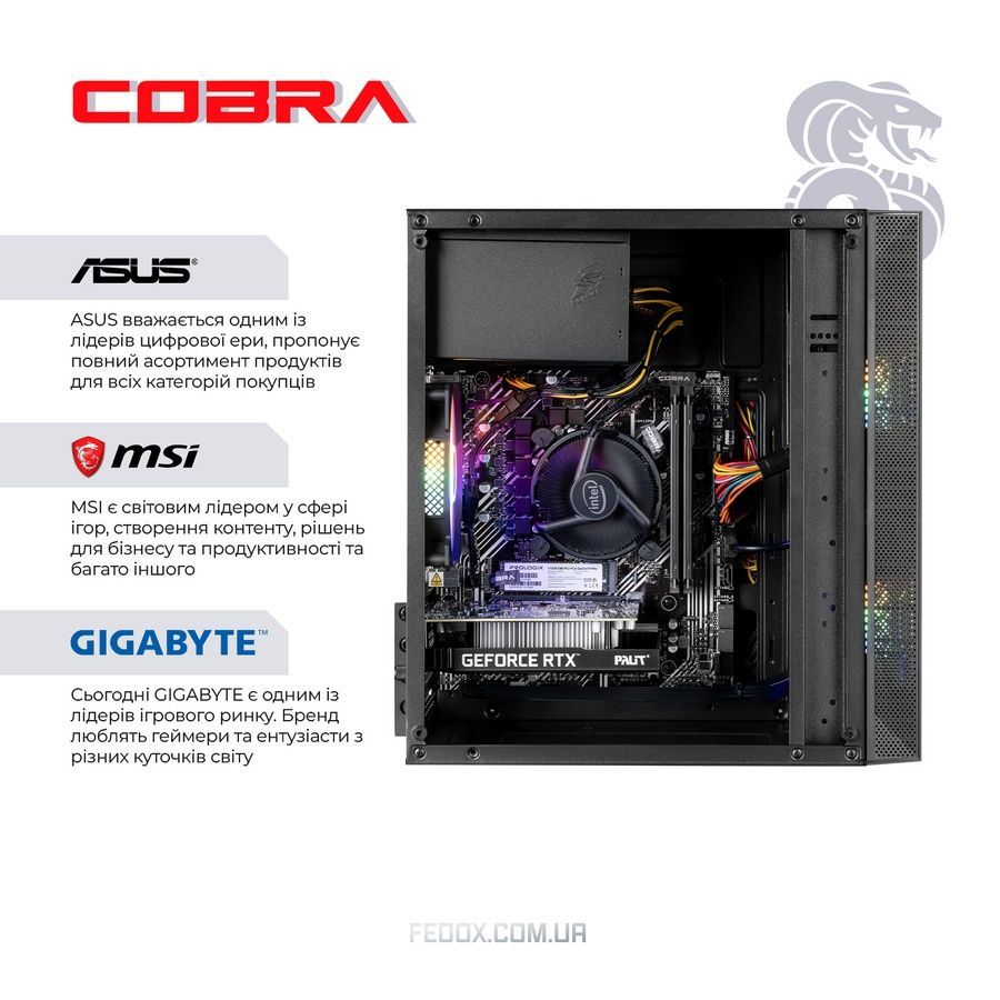 Персональний комп&rsquo;ютер COBRA Advanced (I121F.16.S5.35.25076)