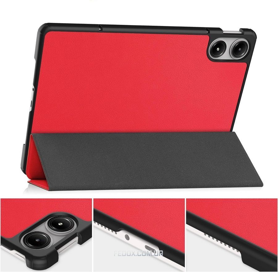 Чехол-книжка BeCover Smart Case для Xiaomi Poco Pad/Poco Pad M1 12.1" Red (711564), Красный